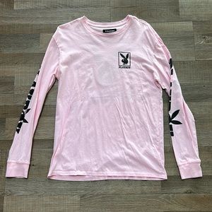 Playboy x Pacsun Pink Long Sleeve